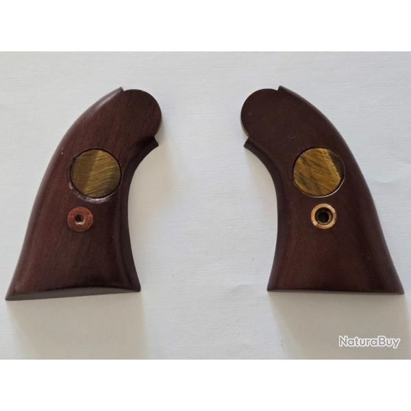 Plaquettes REMINGTON 1858 PIETTA INCRUSTATION OEIL DE TIGRE