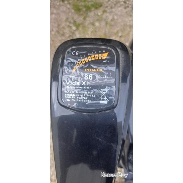 Moteur �lectrique pour barque 24v 86lbs