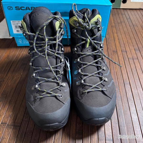 Chaussure de randonn�e hauteSCARPACYCLONE S GORE-TEXshark lime