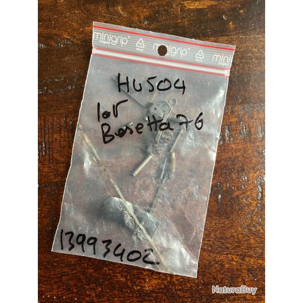 GROS Lot de pi�ces NEUVES de pistolet BERETTA 76 calibre 22lr