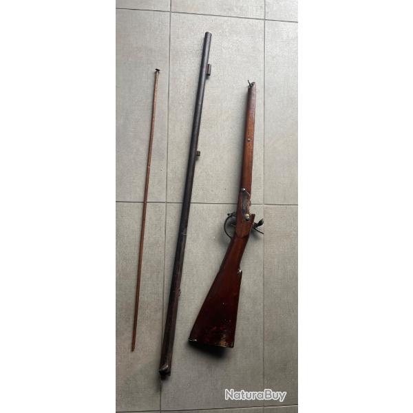 Fusil de braconnier pour collection