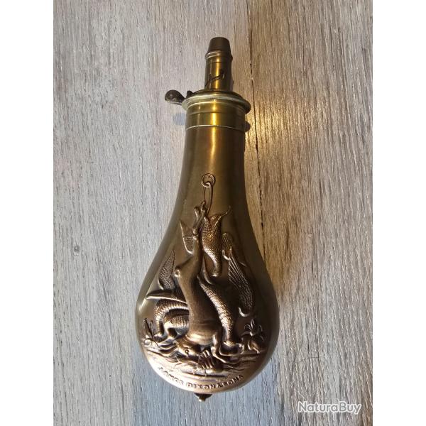 Poire � poudre en cuivre James dixon