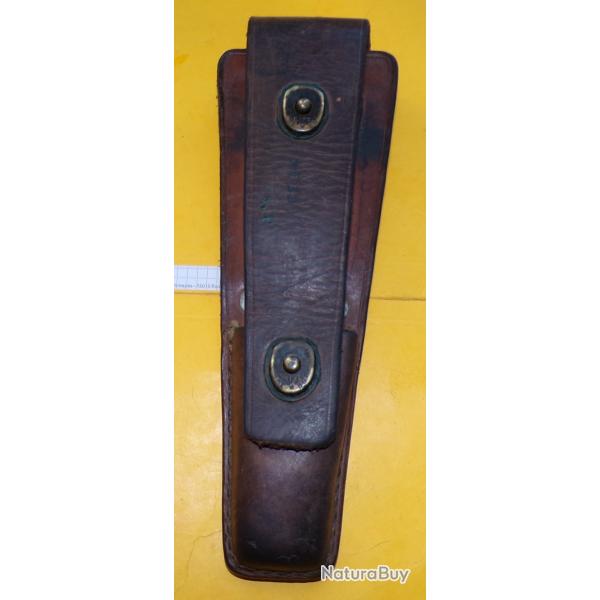 ARMEE AMERICAINE U.S : ETUI EN CUIR POUR SET D'OUTILLAGE CS-34 ,  MONTEUR DE LIGNE DES TRANSMISSIONS