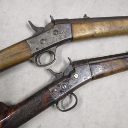 Pour les collectionneurs Bricoleurs, 2 Rolling Block Su&egrave;dois cal 20 et cal16, mise &agrave; prix 1 euro!!!