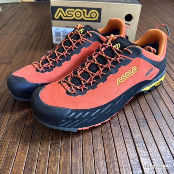 CHAUSSURES D'APPROCHE ASOLO ELDO LTH GV MM (ORANGE/YELLOW) sans bo�te 41/1/3