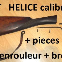 LOT  crosse HELICE calibre 16 + enrouleur bretelle + pi&egrave;ces - VENDU PAR JEPERCUTE (SW247)