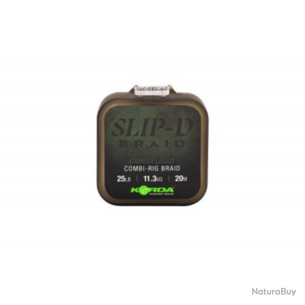 KORDA SLIP-D BRAID 25LB 20M KORDA
