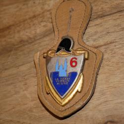 Insigne du 6e r&eacute;giment du g&eacute;nie