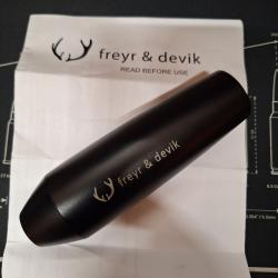 Moderateur de son Freyr  et devik  131 silence 3d  filetage 15/100 calibre 9.5 max