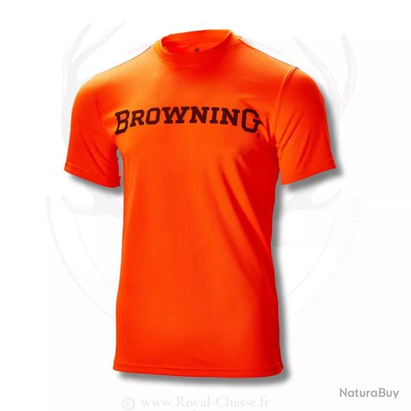 Tee-Shirt TEAMSPIRIT ORANGE BROWNING M