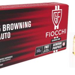 FIOCCHI cal.6,35 Browning (.25 Auto) FM x1000
