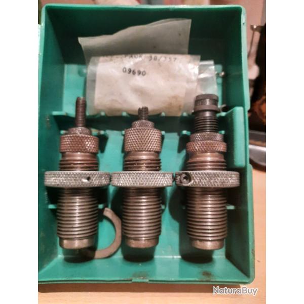3 Outils carbone RCBS 38/357  RN-SWC-WC Gr:B Ref:18212