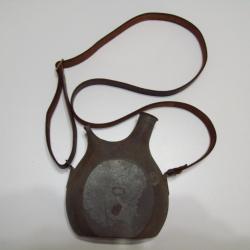 militaria ww1 gourde mod&egrave;le 1877 en 1 litre poilu 14/18