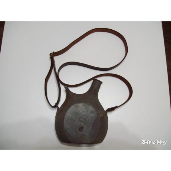 militaria ww1 gourde mod�le 1877 en 1 litre poilu 14/18
