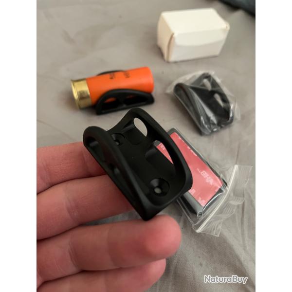 Porte cartouche calibre 12 match saver + ruban double face 3M