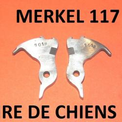 paire chiens MERKEL 117 marteaux fusil MERKEL 117 - VENDU PAR JEPERCUTE (SW255)