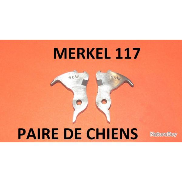 paire chiens MERKEL 117 marteaux fusil MERKEL 117 - VENDU PAR JEPERCUTE (SW255)
