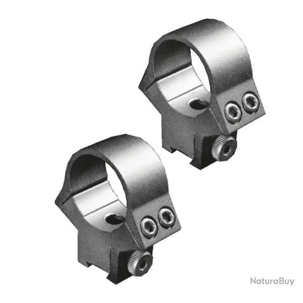 Colliers 25,4mm pour rail Picatinny Stoeger Airguns
