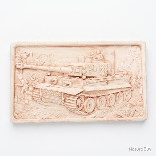 Bas relief Char WW2 ton pierre