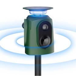 R&eacute;pulsif &Eacute;lectronique Solaire 360&deg; &agrave; Ultrasons et Flash - &Eacute;tanche IP65
