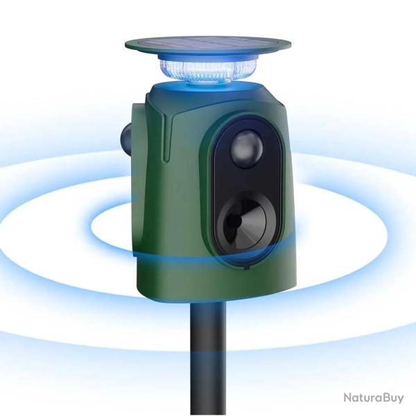 R�pulsif �lectronique Solaire 360� � Ultrasons et Flash - �tanche IP65