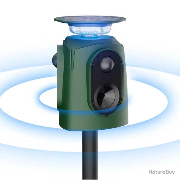 R�pulsif �lectronique Solaire 360� � Ultrasons et Flash - �tanche IP65