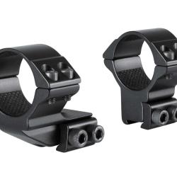 Colliers de Lunette Hawke Extension 30 mm - Haut 9-11 mm (Lot de 2) 5054492221226