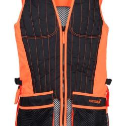 Gilet ball trap evo 4XL NOIR/ORANGE