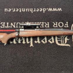 OCCASION Carabine de chasse a verrou Tikka M 65 cal300win mag a vendre aux ench&egrave;res + point rouge