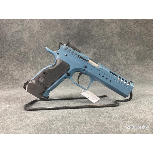 PISTOLET TANFOGLIO LIMITED CUSTOM CAL. 9x19 TEAL BLUE - Occasion