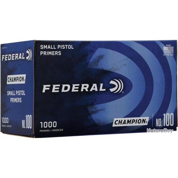 AMORCE FEDERAL CHAMPION SMALL PISTOL 100