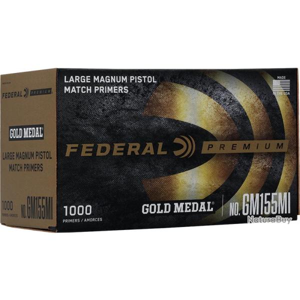 AMORCE FEDERAL GOLD MEDAL LARGE MAGNUM PISTOL 100