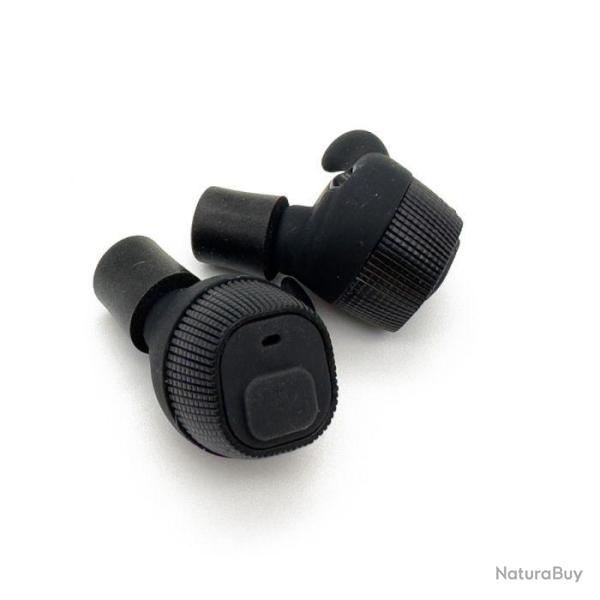 Earmor M20 - Bouchons d'oreille �lectroniques - Noir