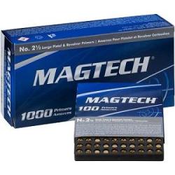 AMORCES MAGTECH LARGE PISTOL 2 1/2 PR-LP+ x1000