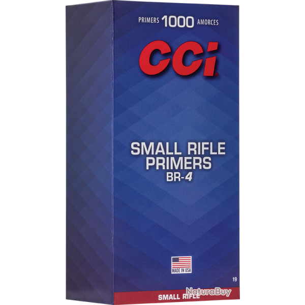 AMORCE CCI BENCH REST SMALL RIFLE N�BR4 x1000