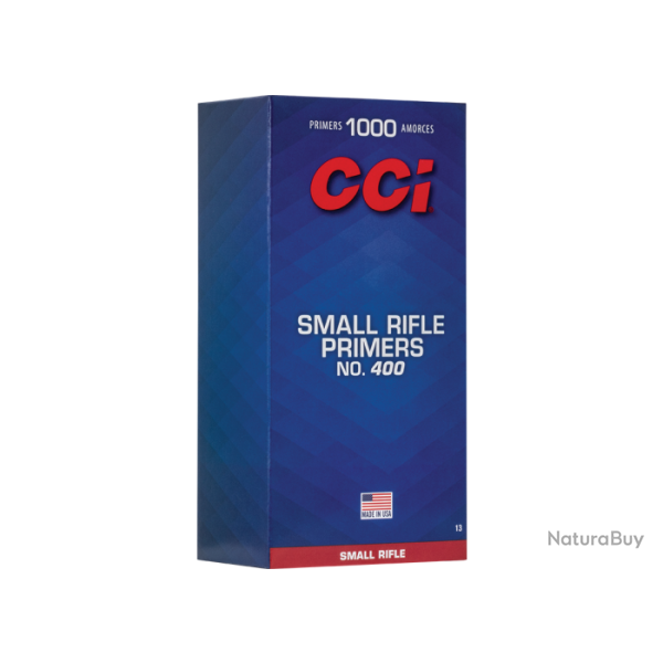 Amorce CCI standard N�400 Small rifle x 100