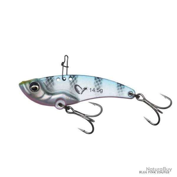 Lame Vibrante Savage Gear Vib Blade 4,5cm Blue Pink Stripes