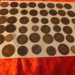 Importante collection de monnaie ou pi&egrave;ces ancienne &Agrave; identifier  Voir les photos