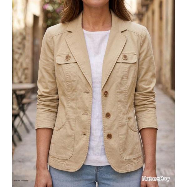 Veste tissu extensible femme MAYFLOWER SE1080 le confort stretch au service de votre �l�gance