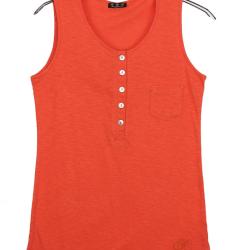 Tee shirt sans manches col tunisien ANDY2O