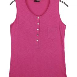 Tee shirt sans manches col tunisien ANDY3F