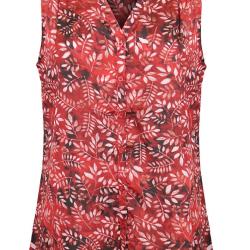 Chemisier sans manches imprim&eacute; CONSUELA1