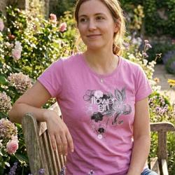 Tee-shirt MAYFLOWER DAVY2 col rond : douceur pastel en pur coton jersey 42