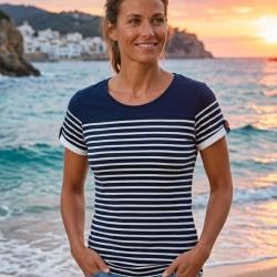 Tee shirt &agrave; rayures DELICAT1