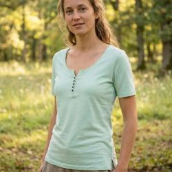 Tee shirt Mayflower Detroit4 en coton bio le basique &eacute;coresponsable au style affirm&eacute;