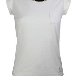 Tee shirt col bateau 1 poche DOMY2