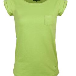 Tee shirt col bateau 1 poche DOMY3