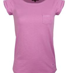 Tee shirt col bateau 1 poche DOMY4