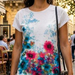Tee shirt col bateau DRISSA1