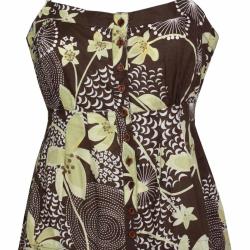 Chemisier imprim&eacute; KF294MA 3